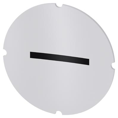 Identification plate for command devices