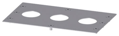 Gland plate for small distribution boards/switchgear cabinets
