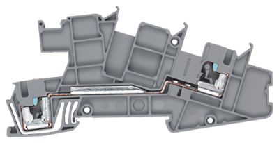 Multi level installation terminal block
