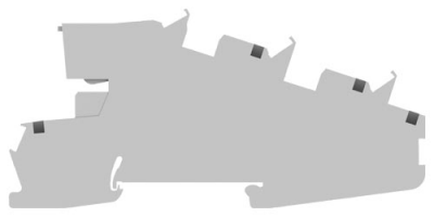 Multi level installation terminal block