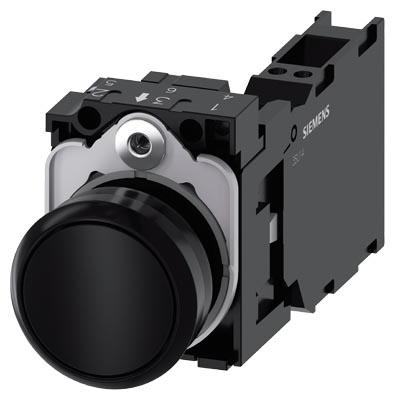 Push-button actuator, complete unit