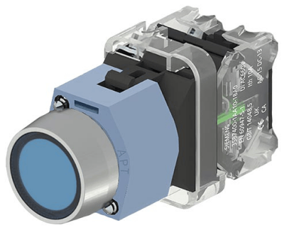 Push-button actuator, complete unit