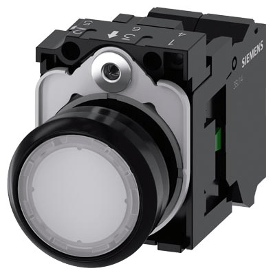 Push-button actuator, complete unit