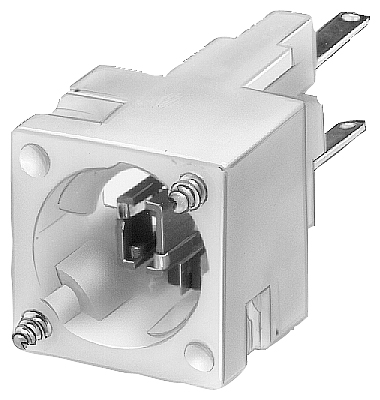 Bulb socket block for command and alarm devices