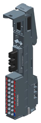 Field bus, decentralized peripheral - module carrier
