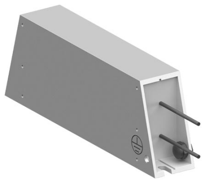 Breaking resistor for frequency converter
