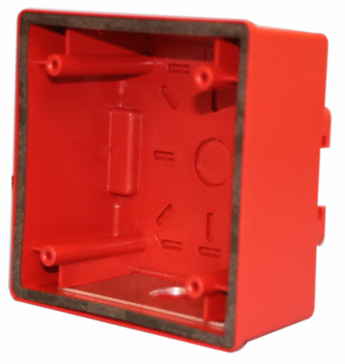 Backboxes and mounting plates