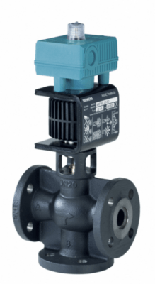 Siemens Building Technologies AMERICAS Portfolio MXF461.50-30 Flanged valve w magn act (0) Industrial Valves