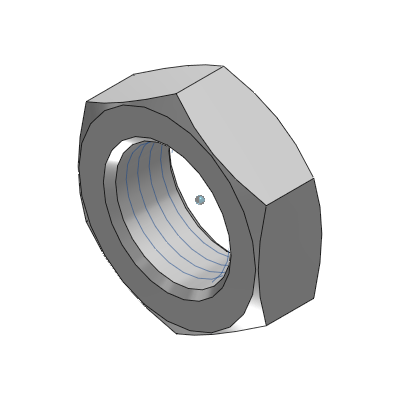 Tuerca extremo vástago