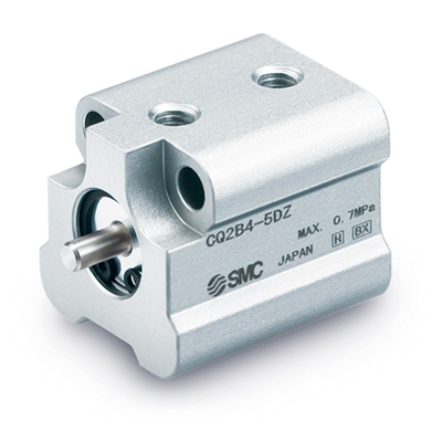 Cilindro compatto: Tipo standard: doppio effetto, stelo semplice (ø4,ø6,ø10)