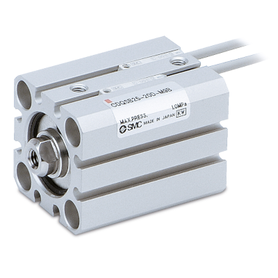 Cilindro compatto: Tipo standard: doppio effetto, stelo semplice/Serie compatibile con la produzione di batterie