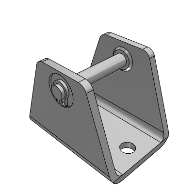 Trunnion (with pin) for 25A- Series
