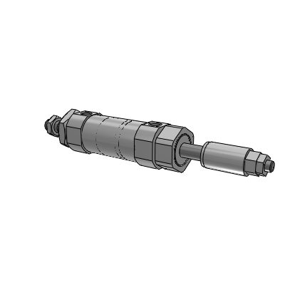 Cilindro con corsa regolabile/Estensione regolabile