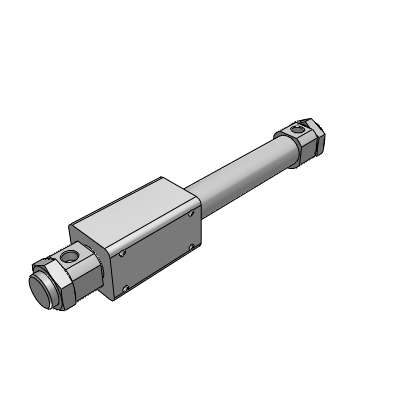 Vérin sans tige à entraînement magnétique/Modèle standard
