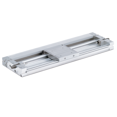 Cilindro sin vástago articulado mecánicamente/Rodillo guía/Serie compatible compatible para la fabricación de baterías