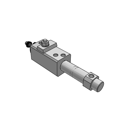 Fine Lock Cylinder Double Acting Single Rod
