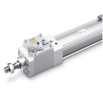 Cilindro con bloqueo: Con indicación de estado de bloqueo