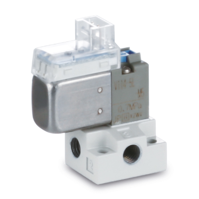3 Port Solenoid Valve/Direct Operated:Standard Type/Large Flow Type (Type A)