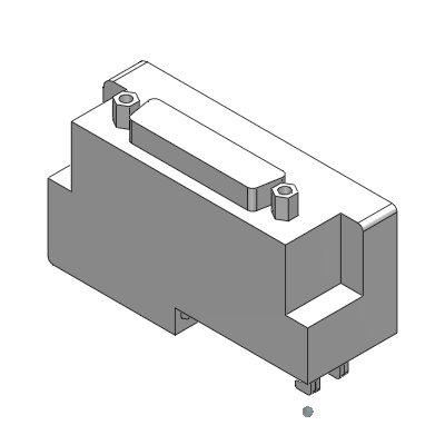 Assieme blocco connettore (Cavo piatto)