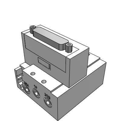 Metallplatte mit interner Verdrahtung/(D-Sub - Flachband - PC-Anschlus)