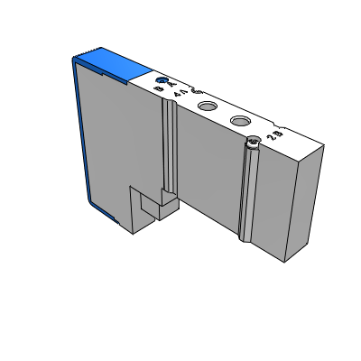 Top Ported Valve/For Manifold Mounting