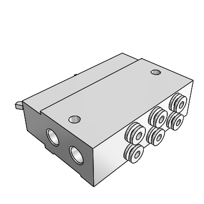 Flachbandkabel: Typ 43P (5/2, 5/3-/Flanschversion)