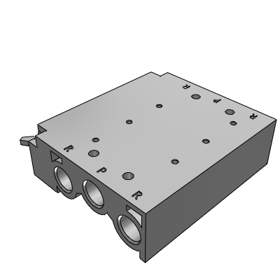 Flachbandkabel: Typ 21P (5/2, 5/3-Wege/Rohrversion)
