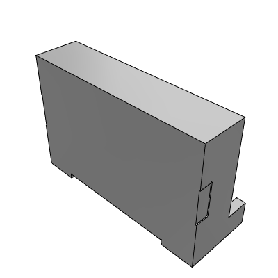 Non Plug-in Type: Grommet Terminal, DIN Terminal (U-side End Plate Assembly)