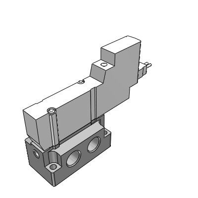 Flanschversion, Steckanschlusseinheit/einzelne Einheit