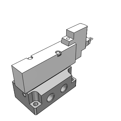Flanschversion, Steckanschlusseinheit/einzelne Einheit