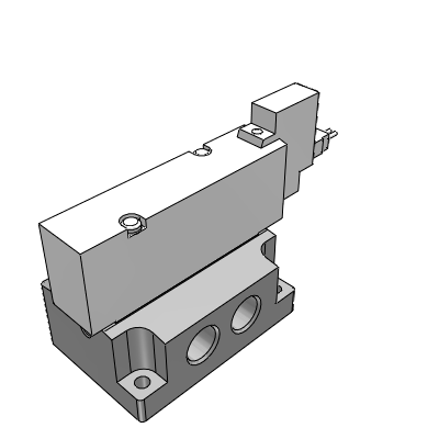 Flanschversion, Steckanschlusseinheit/einzelne Einheit