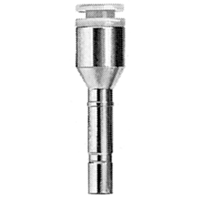 Straight plug for frequent use