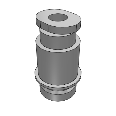 Connettore maschio con vite a esagono incassato (Guarnizione di tenuta)