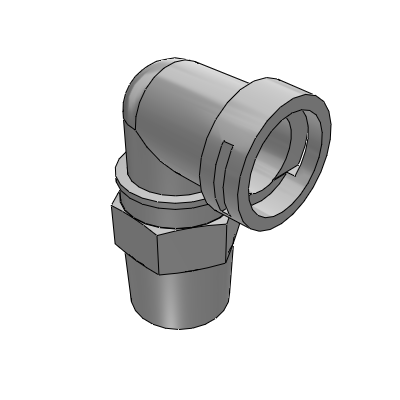 Female Connector Elbow Union