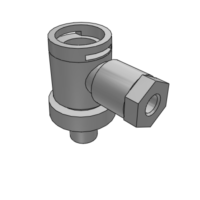 Elbow socket module