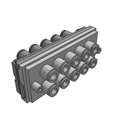 Inch-size Rectangular Multi-connector
