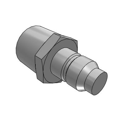 Plug(P) Without Check Valve Male Thread Type