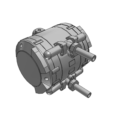 Automatically Operated Type (Internal Switching Type)/Air Operated Type (External Switching Type) Connection: Tube Extension