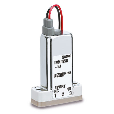 Electroválvula compacta de 2/3 vías de acción directa para prod. químicos líquidos, modelo de balancín de acción directa