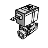 VXED Energy Saving Type Pilot Operated 2 Port Solenoid Valve