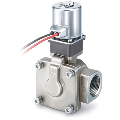 Pilot Operated 2-Port Solenoid Valve/Normally Open(N.O.)