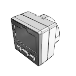 ISE35 Digital Pressure Switch Built-in Regulator Type