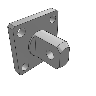 Double Clevis Pivot Bracket