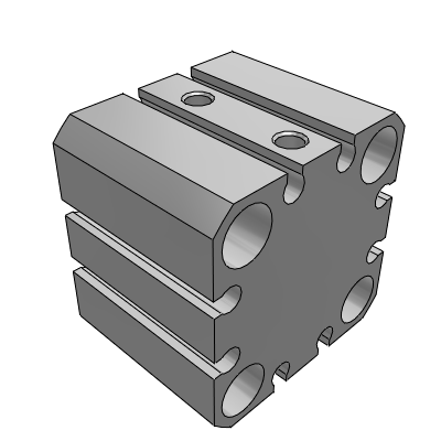 Compact Cylinder:Anti-lateral Load Type