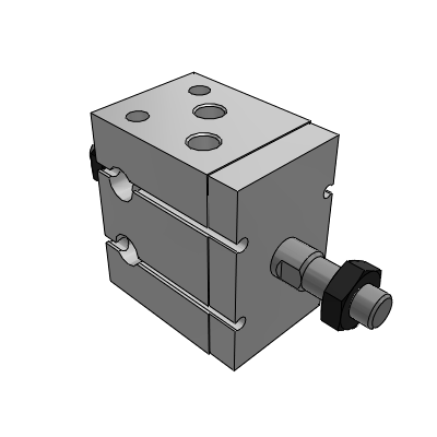 Free Mount Cylinder:Double Acting,Double Rod