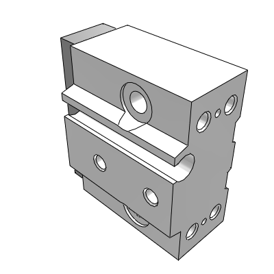 가이드 로드 일체형