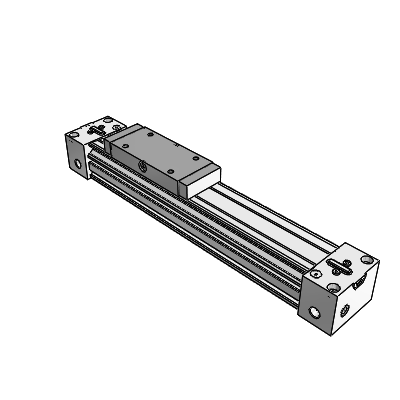 MY1 メカジョイント式ロッドレスシリンダ - SMC株式会社 - 3D CADモデルを無料でダウンロード | 3Dfindit