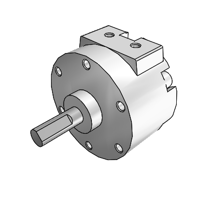 로터리 액추에이터 / 베인 타입 / 요동각도변경 0～200°/ 0～110°