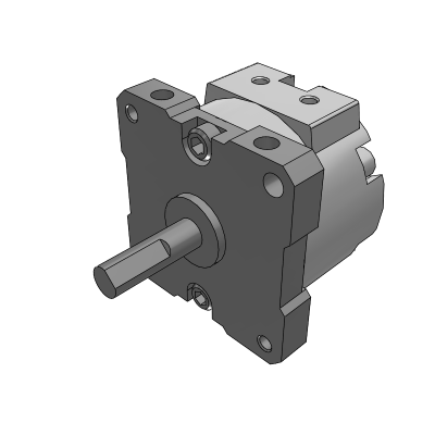 로터리 액추에이터/자유설치 타입 / 요동각도변경 0～200°/ 0～110°