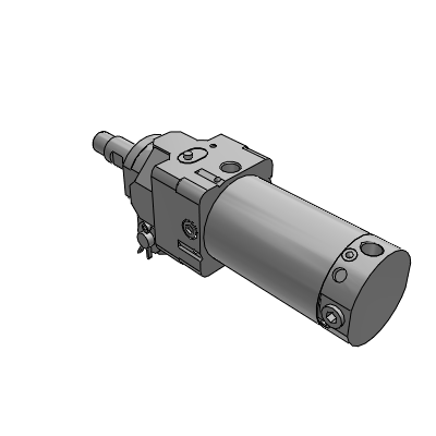 Clamp Cylinder With Lock/Built-in standard magnet type (Band Mounting Style)